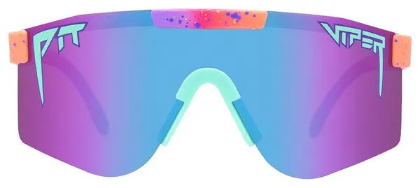 Paire de Lunettes Pit Viper The Copacabana Double Wide Rose/Bleu