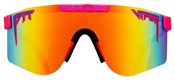 Paire de Lunettes Pit Viper The Radical Polarized Double Wide Rose