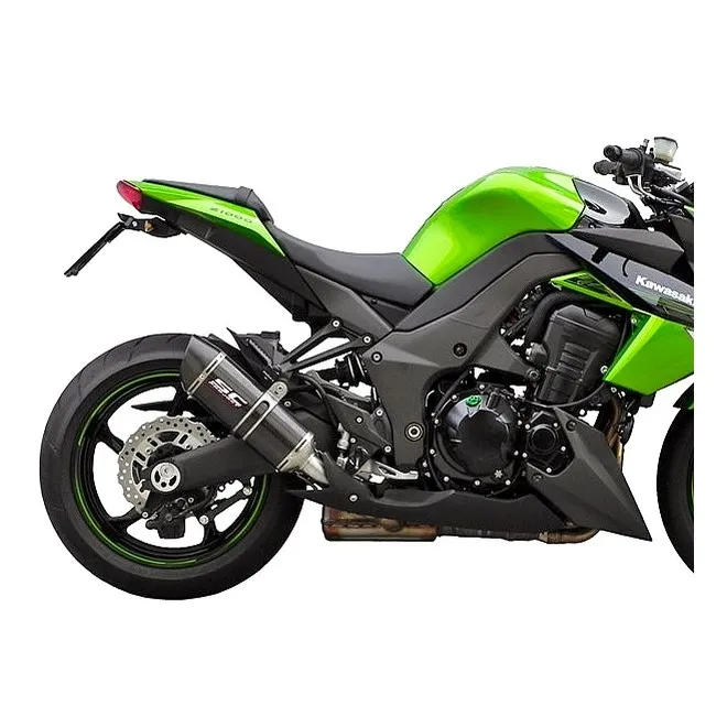 Paire de silencieux SC Project Oval Titane Kawasaki Z1000(SX) (2010-2013) | Moto Shop 35