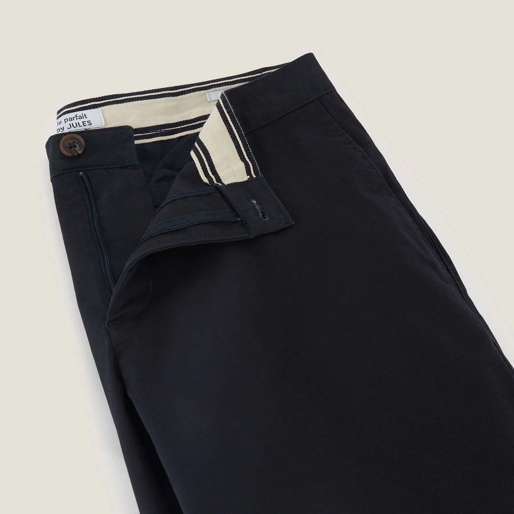 Pantalon chino regular "le parfait by JULES" Bleu foncé | Jules