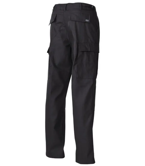 Pantalon combat BDU US noir genoux et arrière renforcés