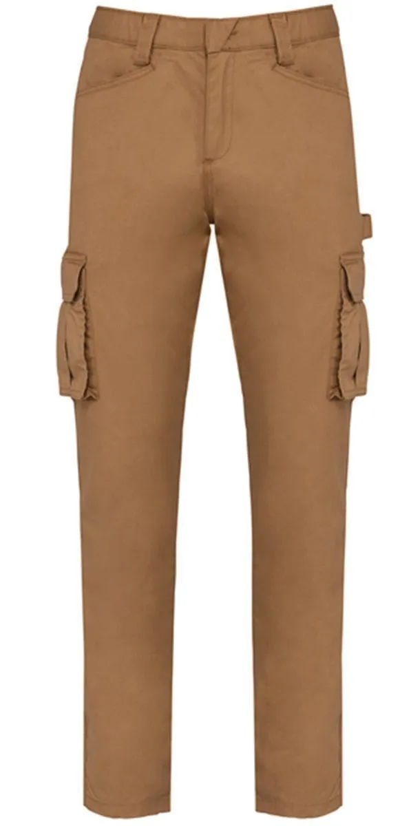 Pantalon de travail multipoches - Homme - WK703 - beige camel 