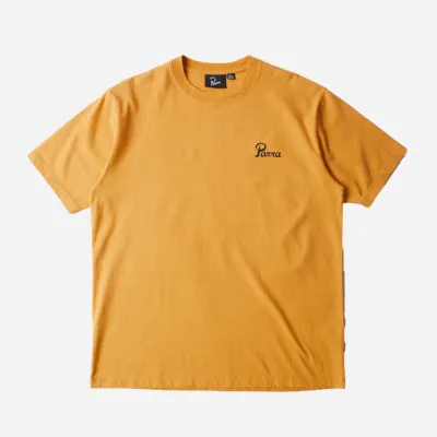 PARRA - SWAN TO THE FACE T-SHIRT - Ocher