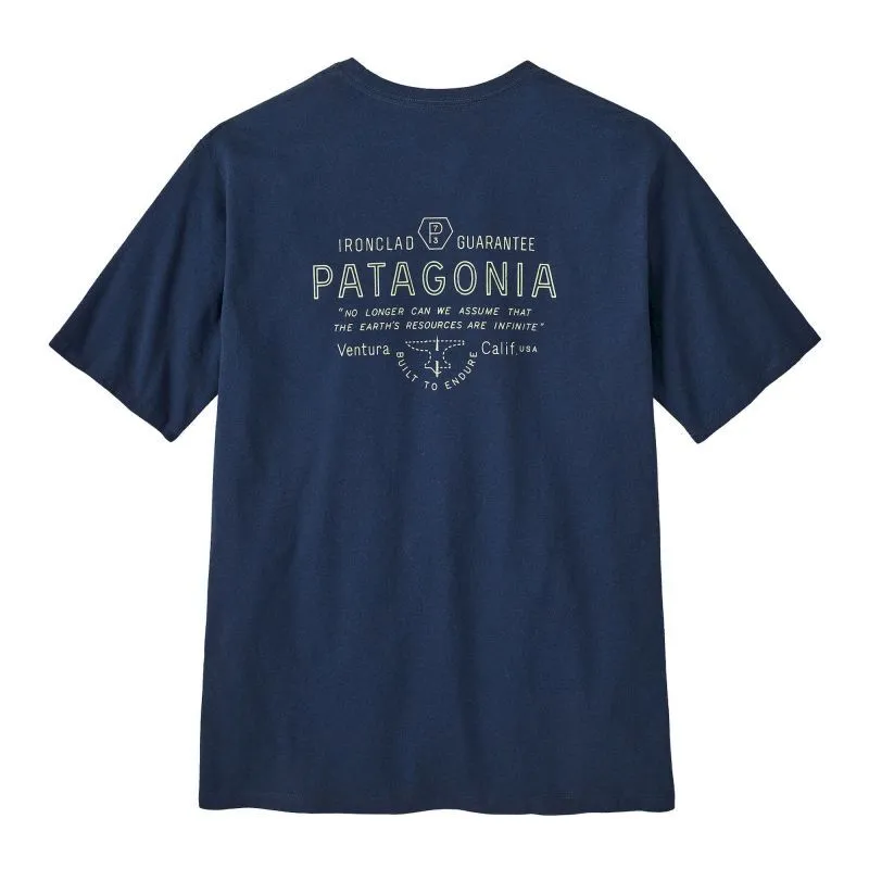 Patagonia M's Forge Mark Responsibili-Tee - T-shirt homme | Hardloop