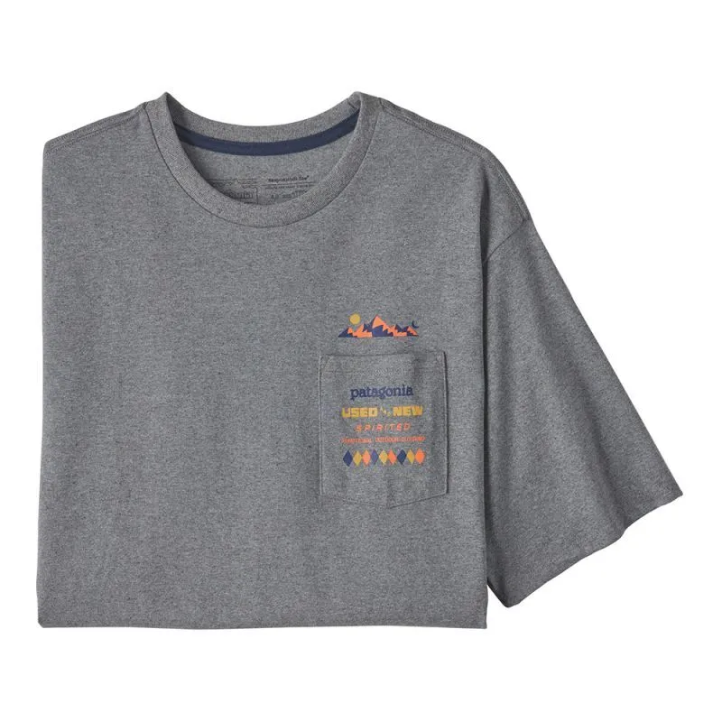 Patagonia Spirited Seasons Pocket Responsibili-Tee - T-shirt homme | Hardloop