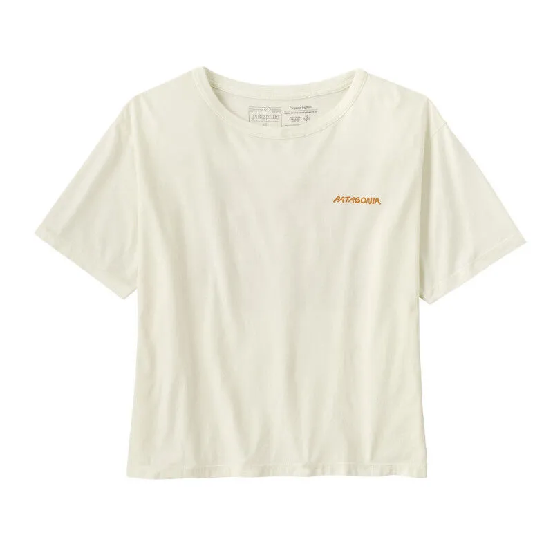 Patagonia Sunrise Rollers Organic Easy Cut Tee - T-shirt femme | Hardloop