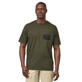 Patagonia Wild Waterline Pocket Responsibili-Tee - T-shirt homme | Hardloop