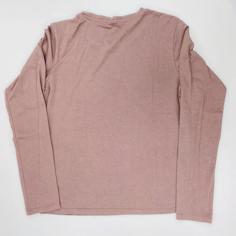 Patagonia W's L/S Regenerative Organic Certified Cotton Tee - Seconde main T-shirt femme - Violet - S | Hardloop