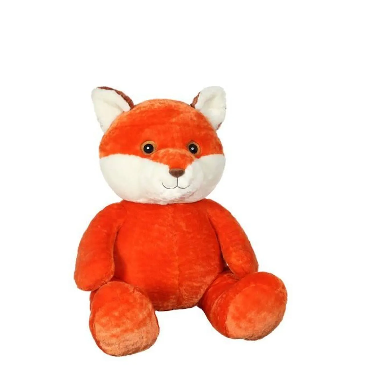 Peluche Renard GIPSY TOYS - 80 cm - Orange orange - Gipsy Toys