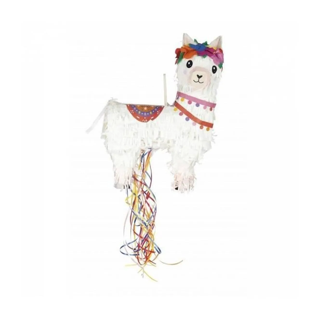 Pinata Baby Lama - PARTY PRO - Enfant - Orange vert - Party Pro