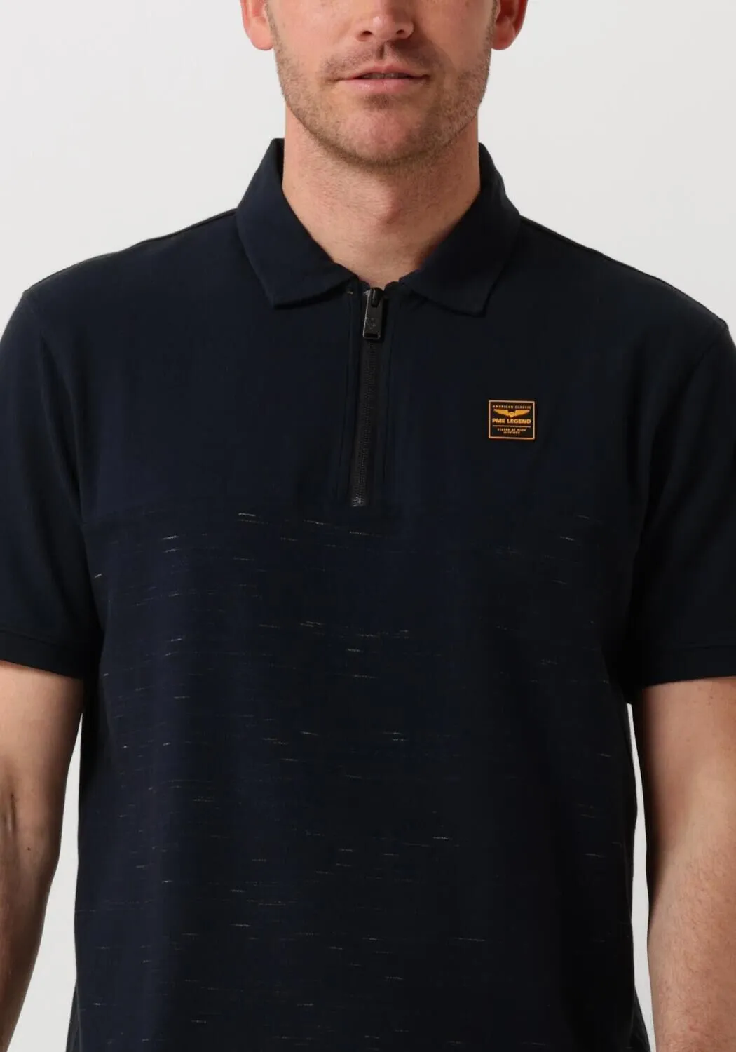 pme legend polo short sleeve polo cargo injected block en bleu