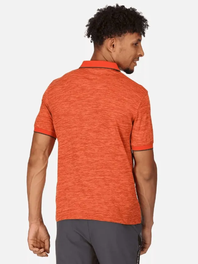 Polo de randonnée remex 2 orange homme - Regatta | wimod