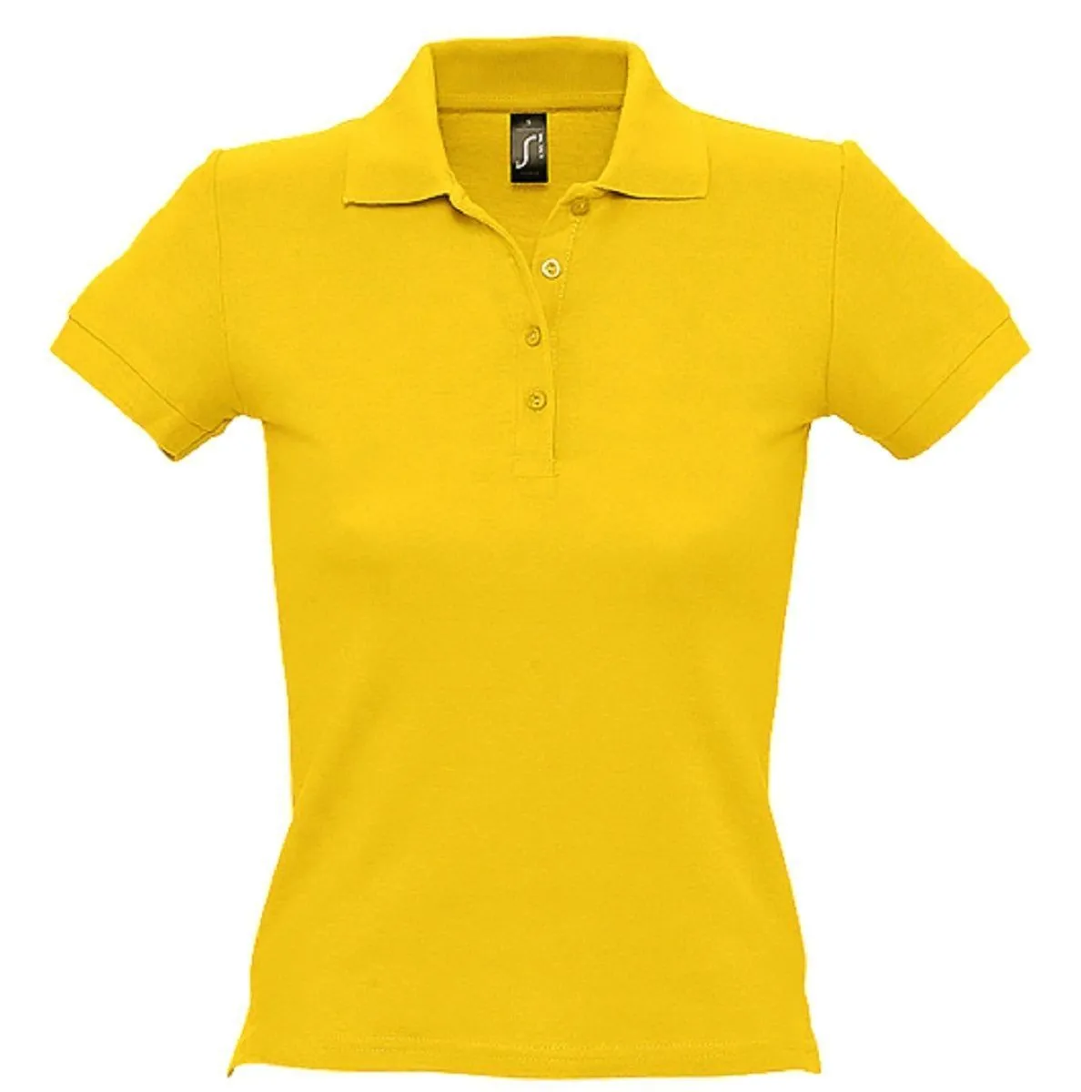 Polo manches courtes - Femme - 11310 - jaune 