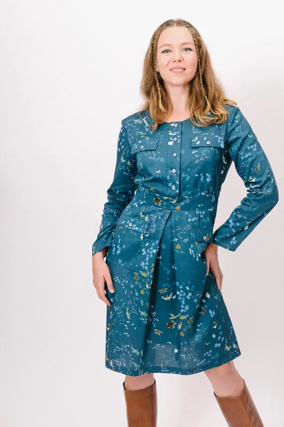 Robe Safari motif Lagon