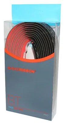 Ruban de guidon Bike Ribbon drop noir-rouge