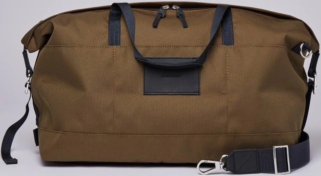 Sac de Voyage Sandqvist Milton Olive With Black Leather