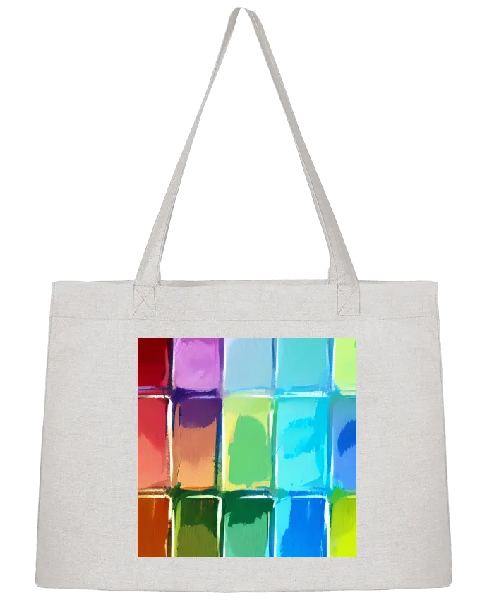 Sac Shopping Peinture par Les Caprices de Filles