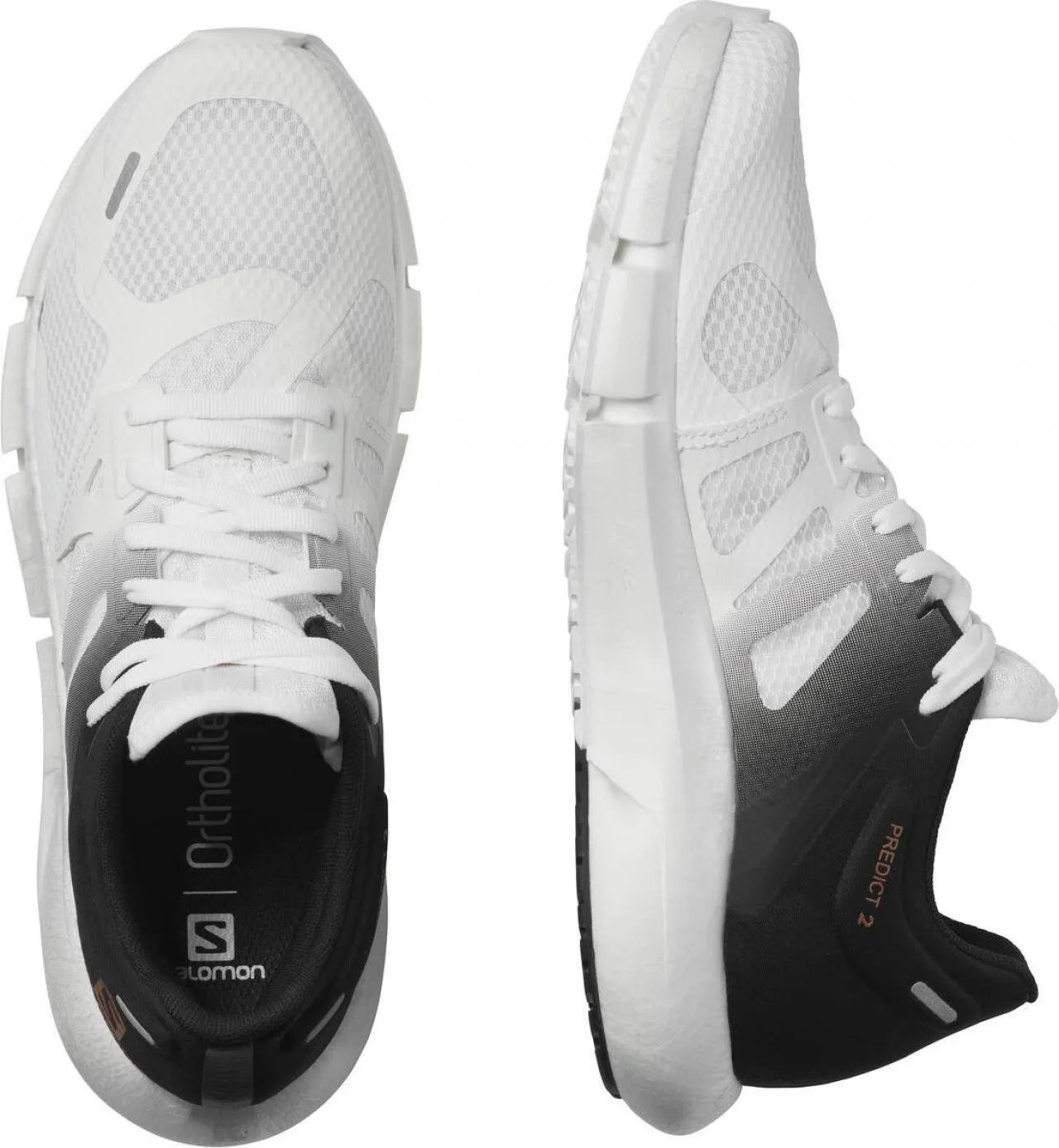 SALOMON PREDICT 2 BLANCHE ET NOIRE Chaussures de running