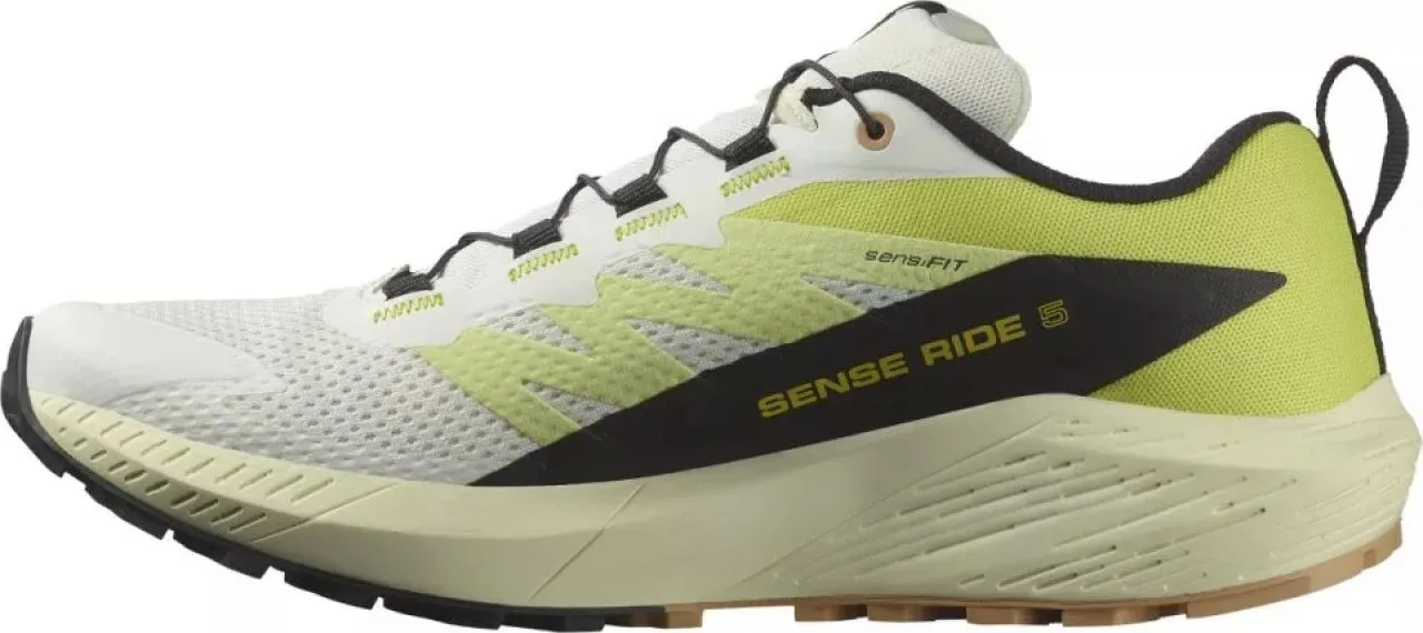 SALOMON SENSE RIDE 5 VANILLA ICE ET SULPHUR SPRING Chaussures de trail