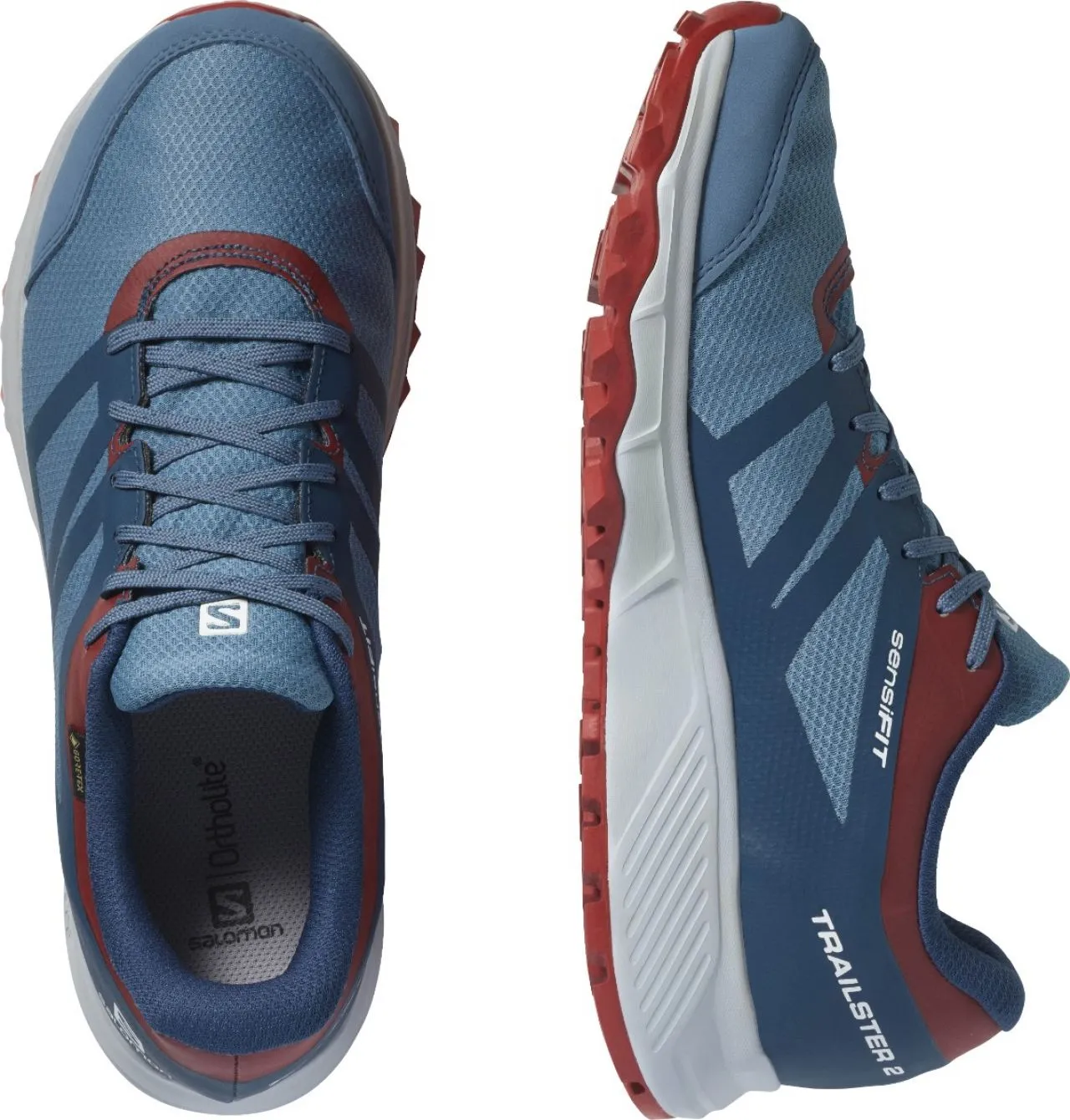 SALOMON TRAILSTER 2 GTX COPEN BLUE Chaussures trail salomon