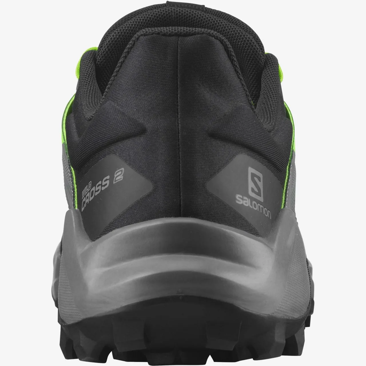 SALOMON WILDCROSS 2 NOIRE ET VERTE  Chaussures trail salomon