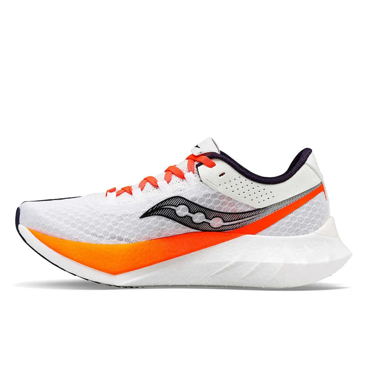 SAUCONY ENDORPHIN PRO 4 WHITE ET BLACK Chaussures running saucony