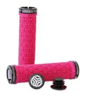 SB3 Grips Logo Classique Rose/Noir Lock-on