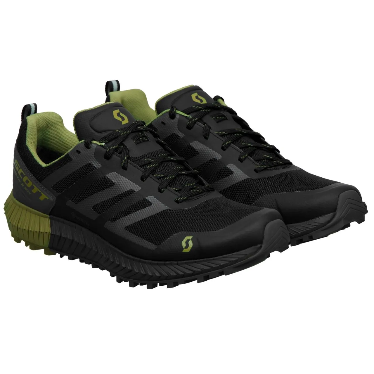 SCOTT KINABALU 2 GTX BLACK ET MUD GREEN  Chaussures de Trail