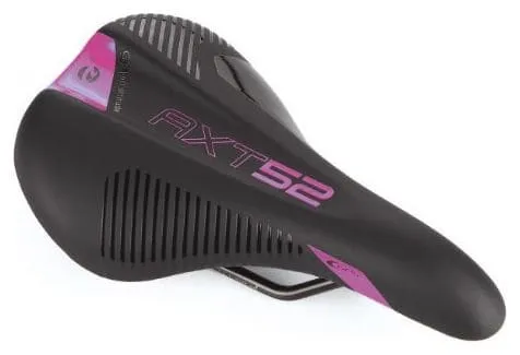 SELLE JUNIOR RACE ATX52 NOIR ROSE 235mm / 140mm.