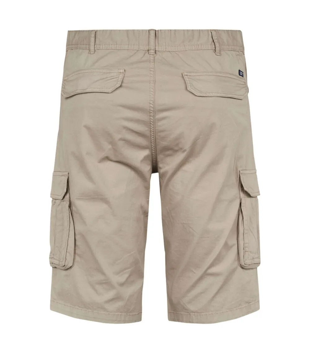 Short cargo coupe regular fit North 56°4 en coton beige