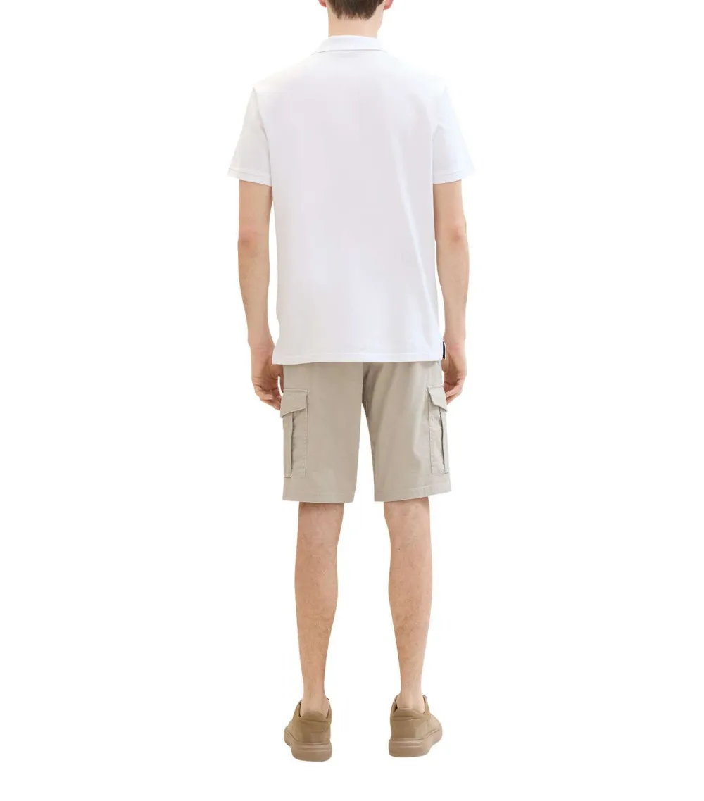 Short Cargo Tom Tailor coton beige