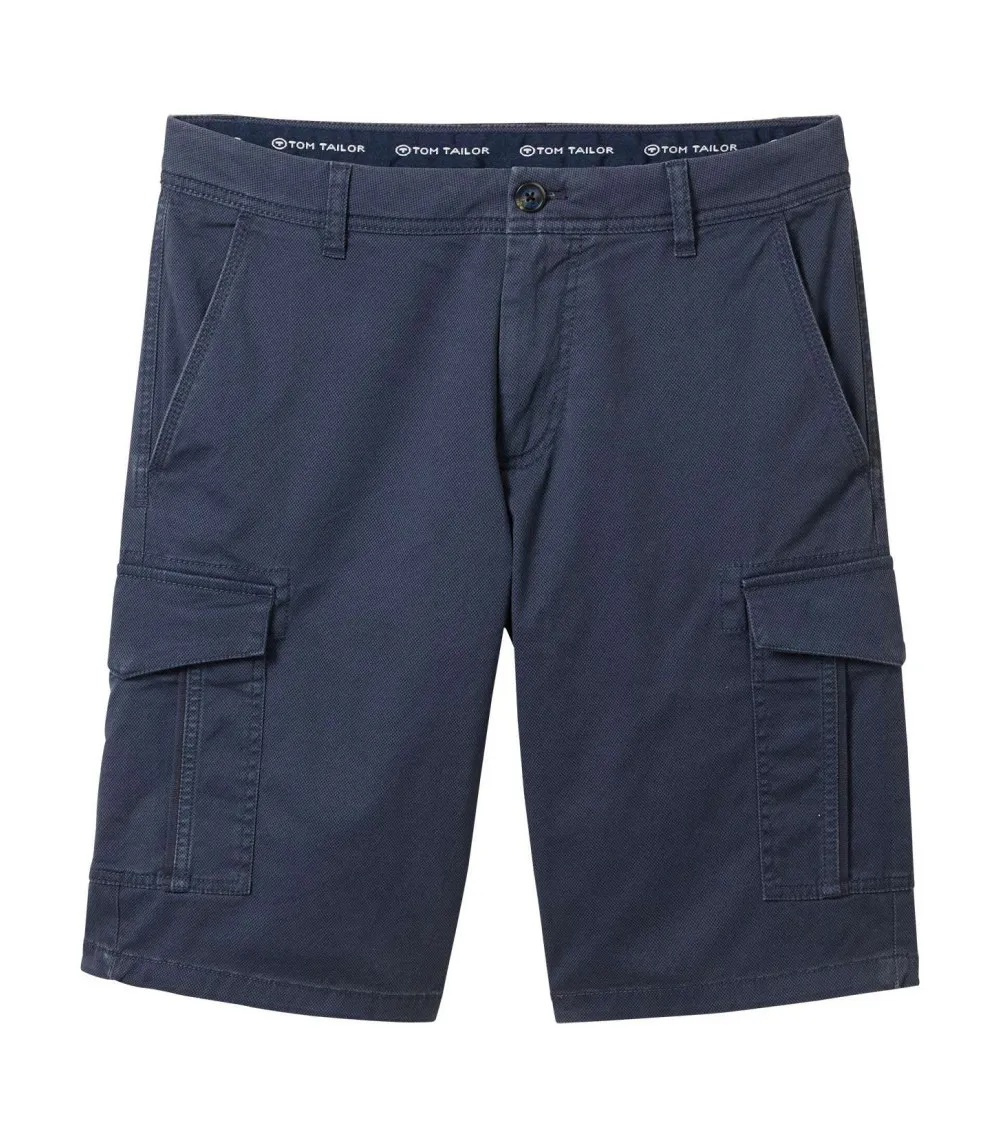 Short Cargo Tom Tailor coton marine