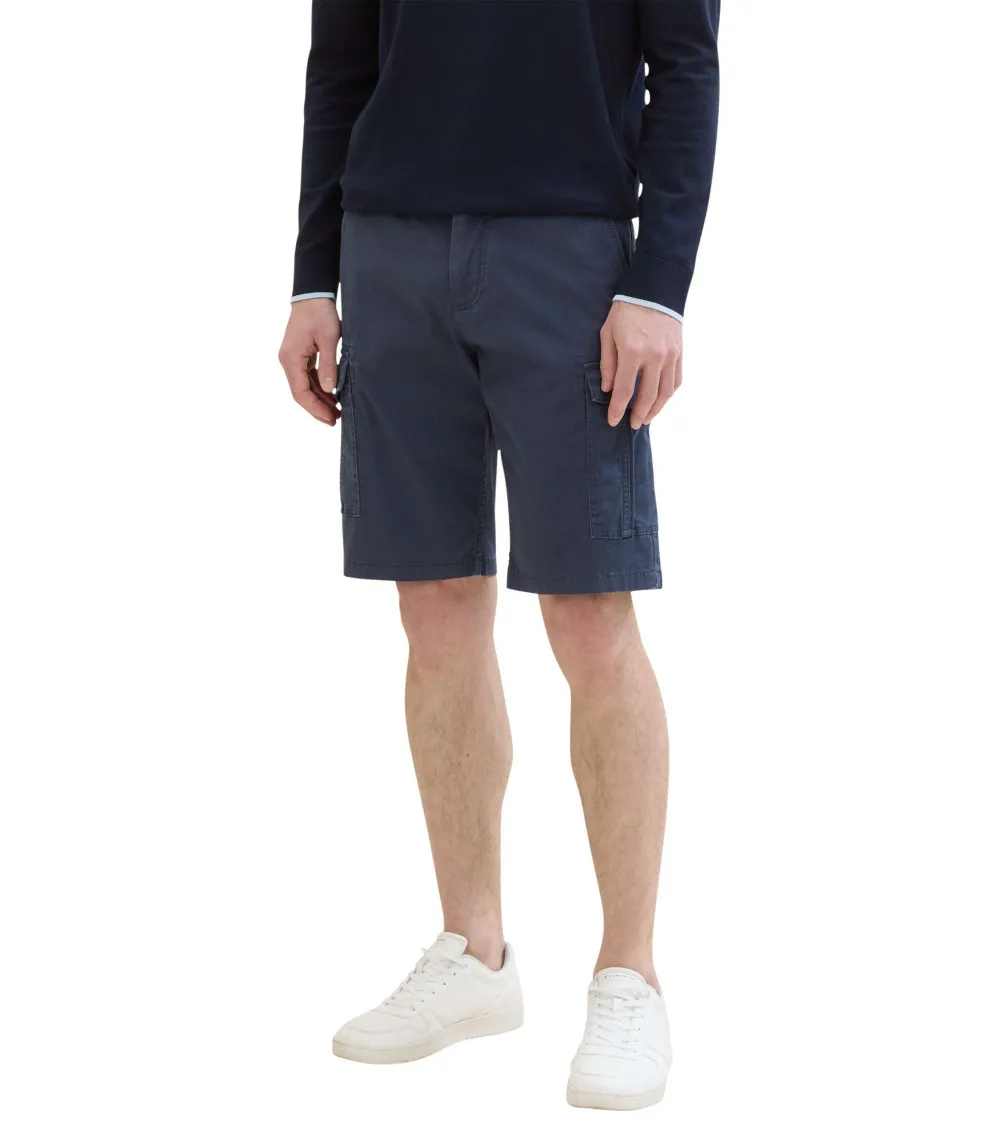 Short Cargo Tom Tailor coton marine