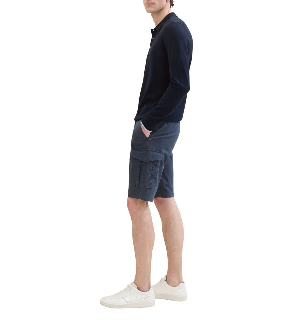 Short Cargo Tom Tailor coton marine