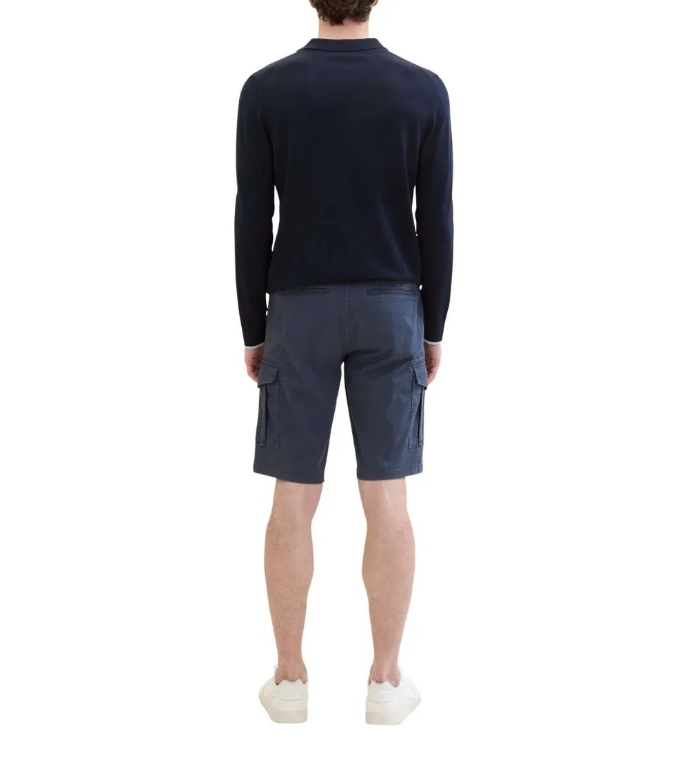 Short Cargo Tom Tailor coton marine