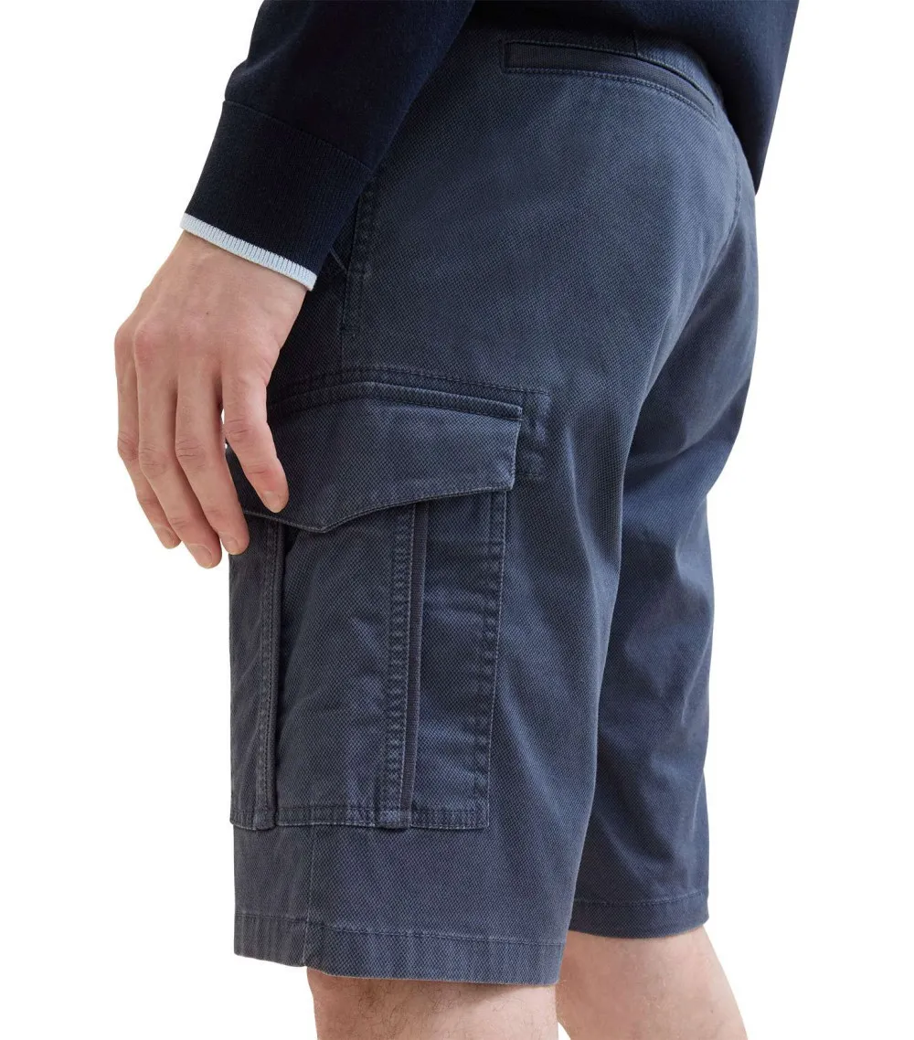 Short Cargo Tom Tailor coton marine