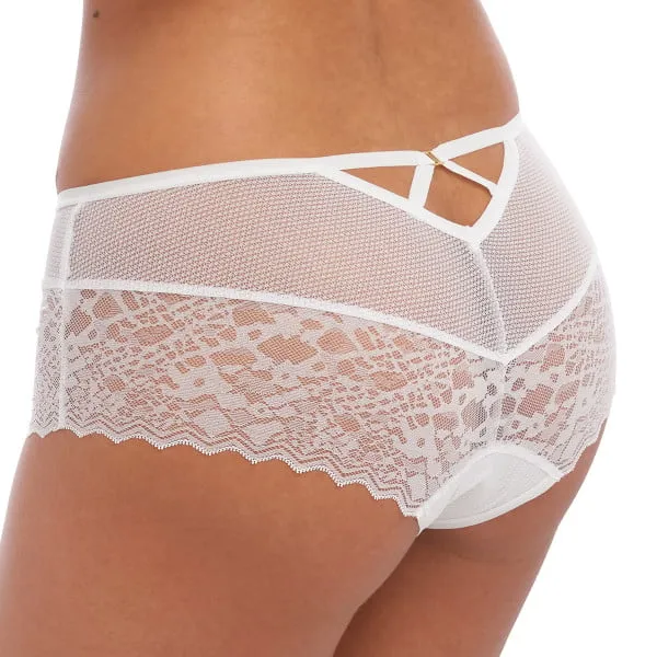 Shorty féminin en dentelle Temptress blanc par Freya