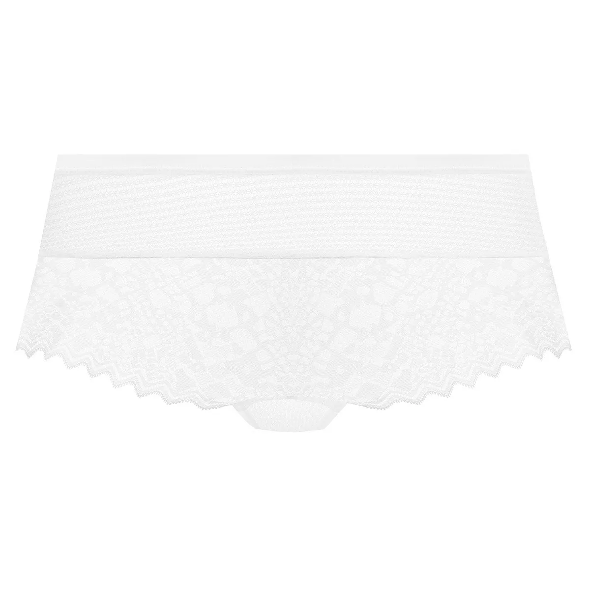 Shorty féminin en dentelle Temptress blanc par Freya