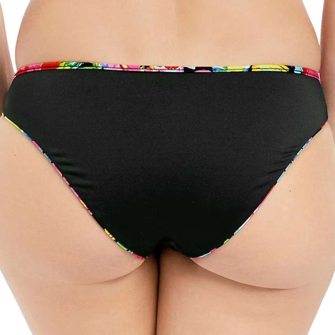 Slip de bain taille basse reversible - Multicolore | 3 Suisses