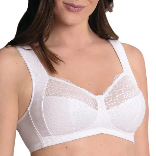 Soutien-gorge confort sans armatures à pois Orely blanc Anita