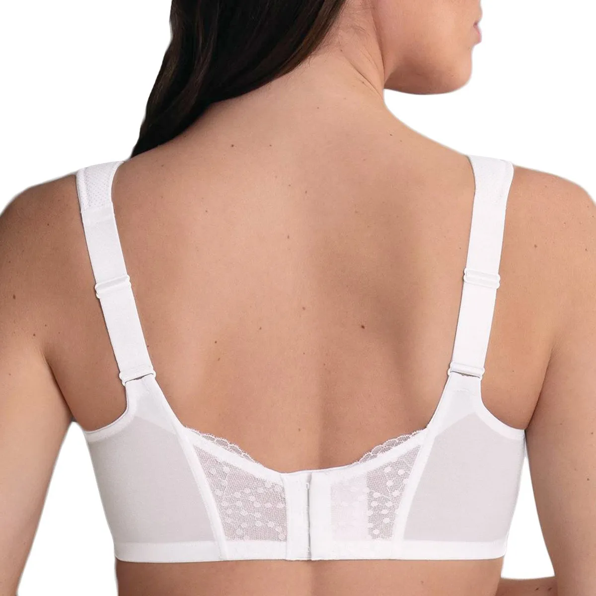 Soutien-gorge confort sans armatures à pois Orely blanc Anita