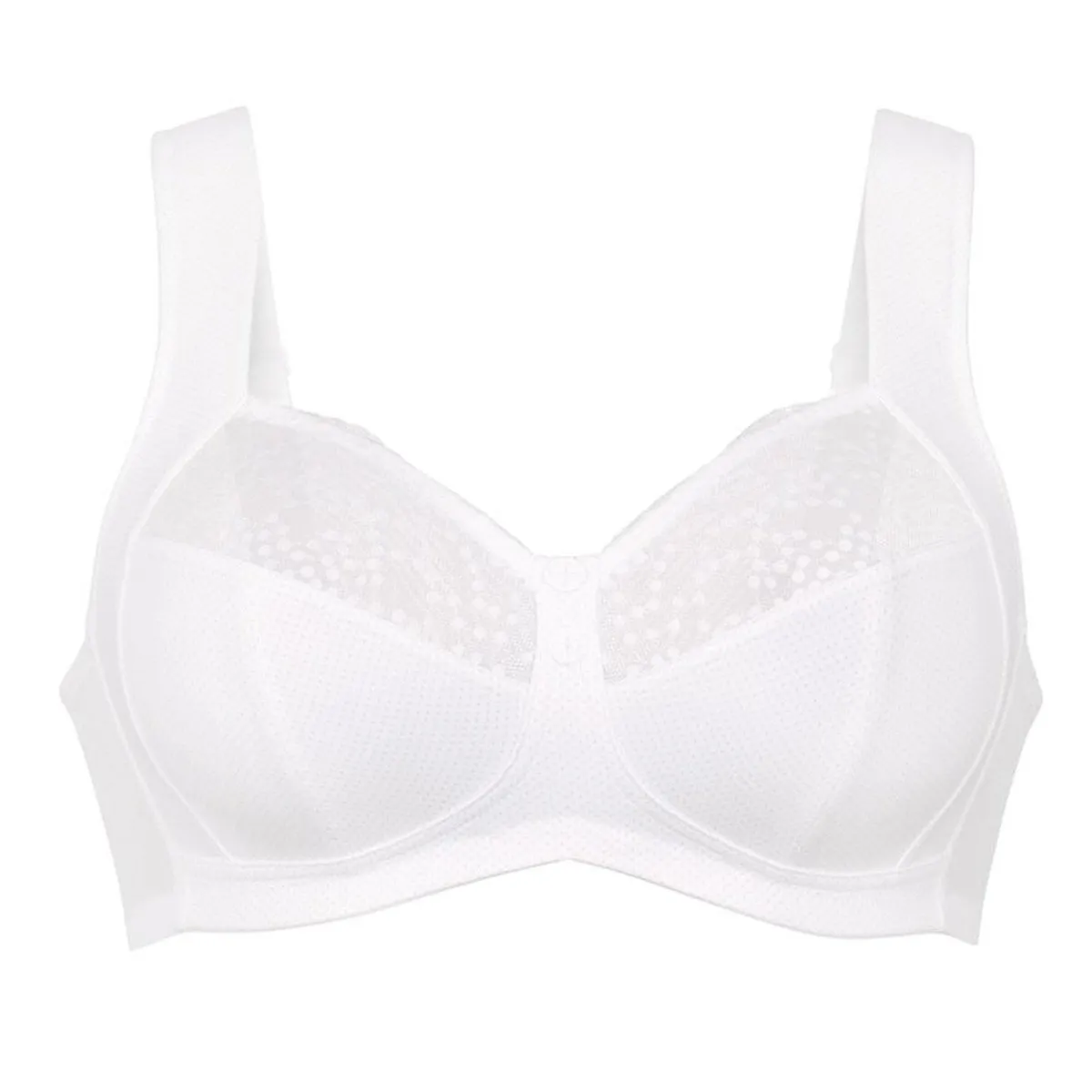 Soutien-gorge confort sans armatures à pois Orely blanc Anita