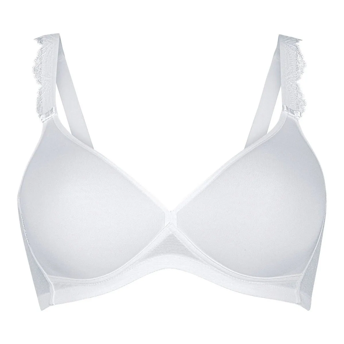 Soutien-gorge d'allègement sans armatures Selma blanc de Rosa faia