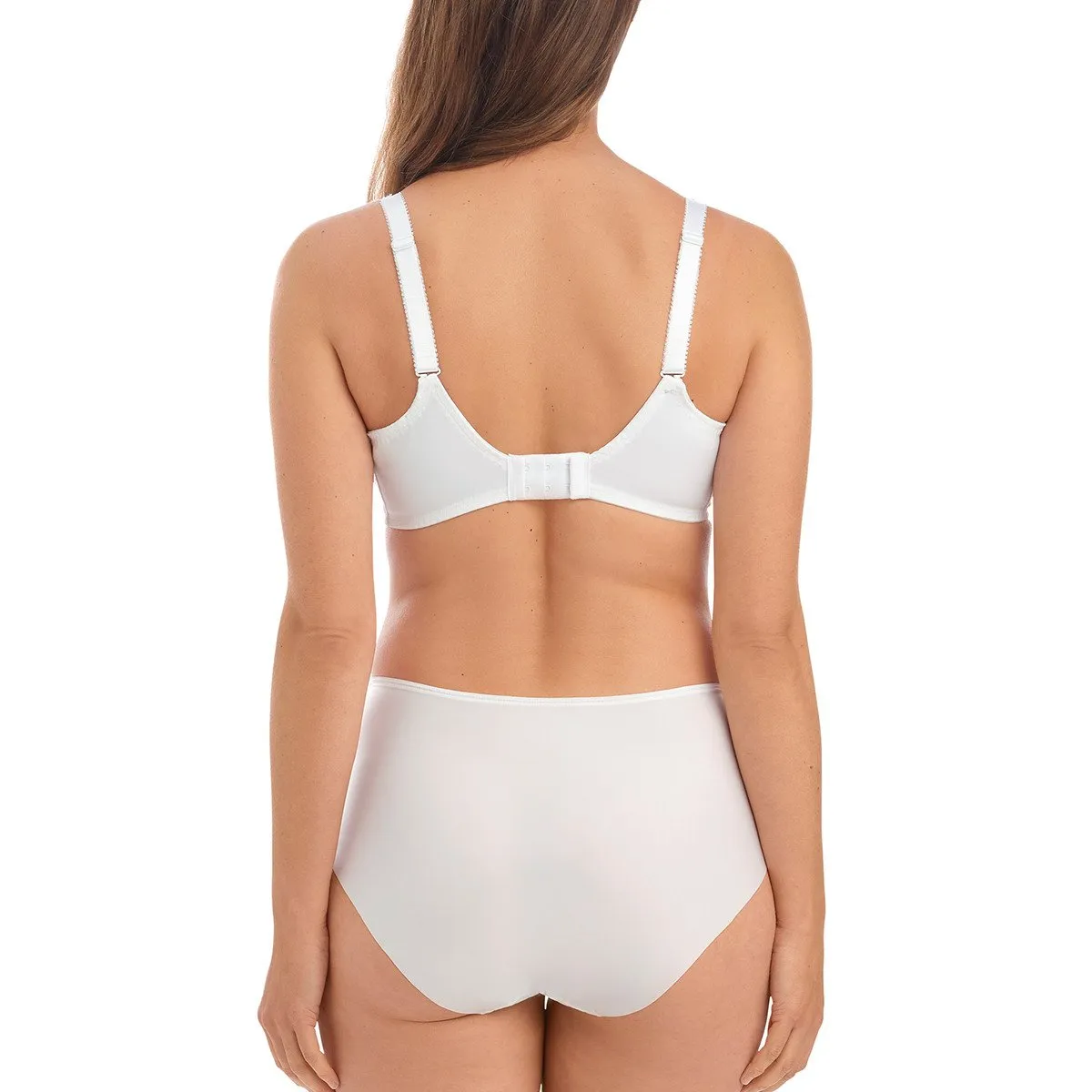 Soutien-gorge emboitant et renforts latéraux Jocelyn blanc de Fantasie