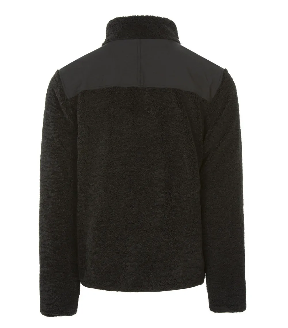 Sweat Deeluxe avec manches longues et col montant noir