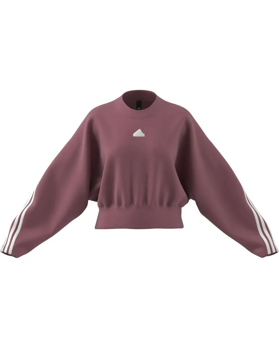 Sweat manches longues Femme W FI 3S CREW Rose