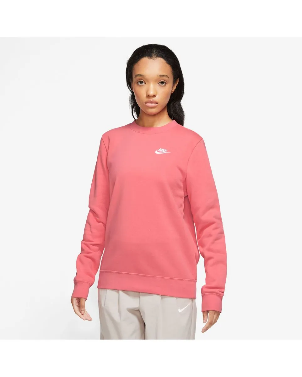 Sweat manches longues Femme W NSW CLUB FLC CREW STD Rose