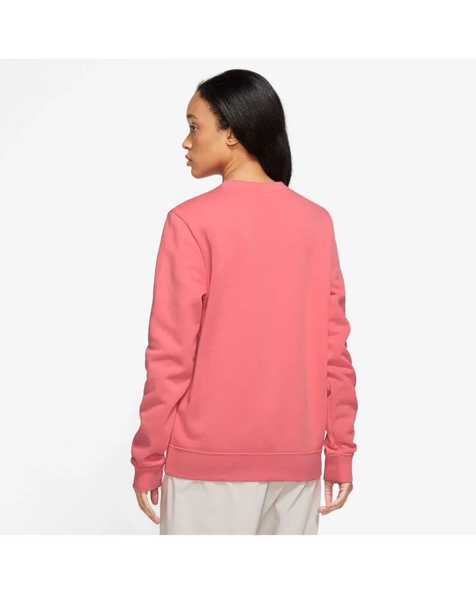 Sweat manches longues Femme W NSW CLUB FLC CREW STD Rose