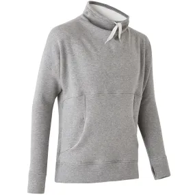 SWEAT MOLLETON / FOURRURE RELAXATION YOGA FEMME GRIS / ECRU