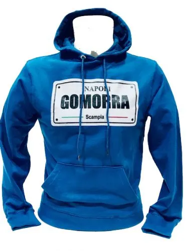 SWEAT SHIRT LOGRADA GOMORRA bleu roy